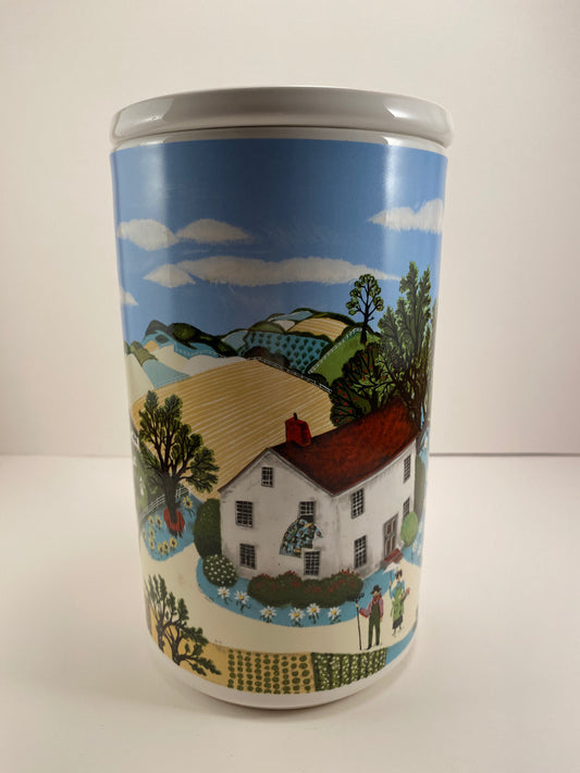 1985 Pfaltzgraff for Avon Country Canister-Large