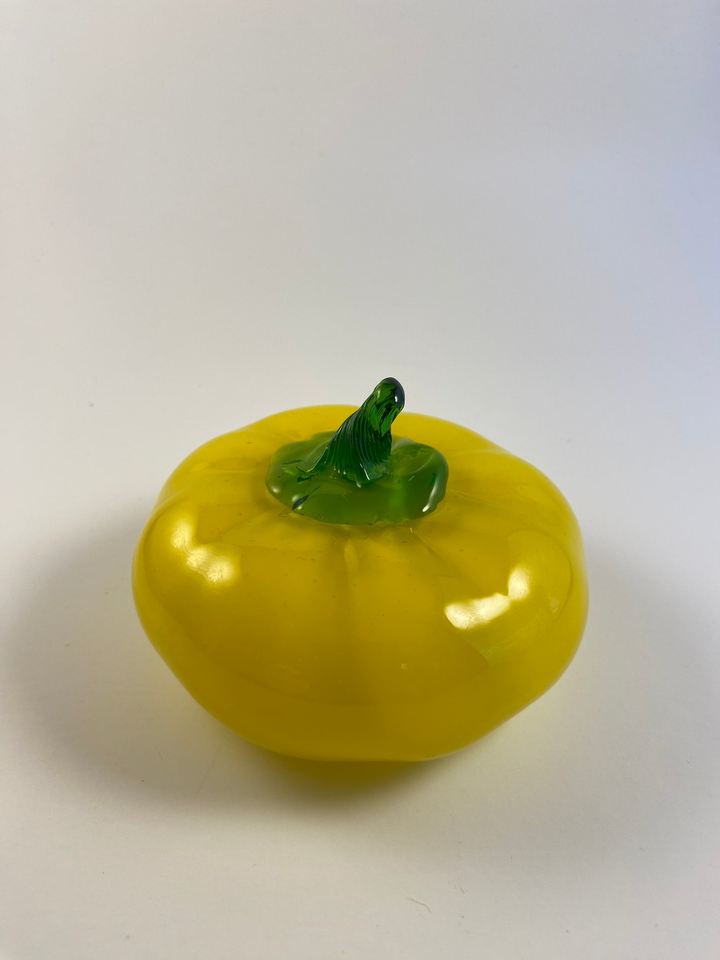 Vintage Hand Blown Glass Squash