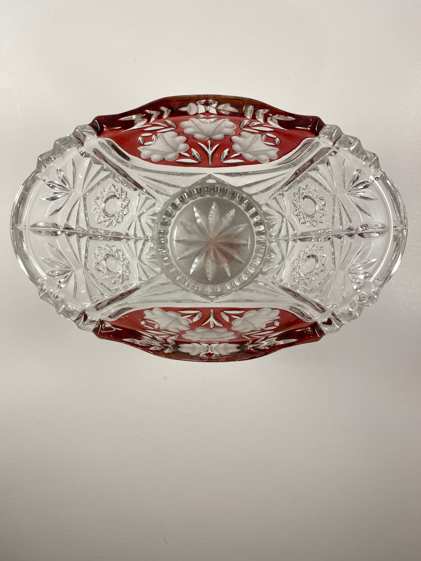 Anna Hutte Bleikristall candy dish