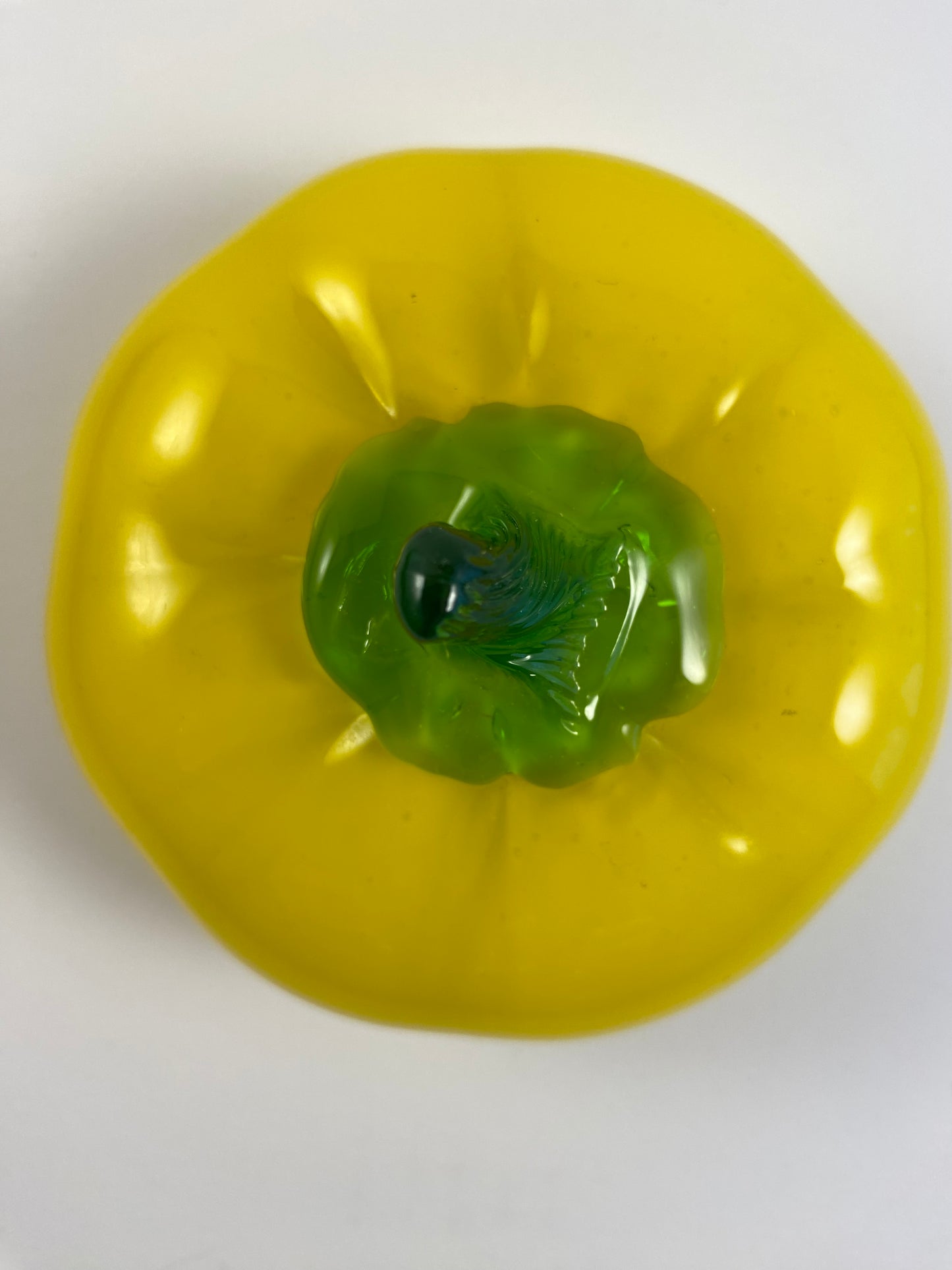 Vintage Hand Blown Glass Squash