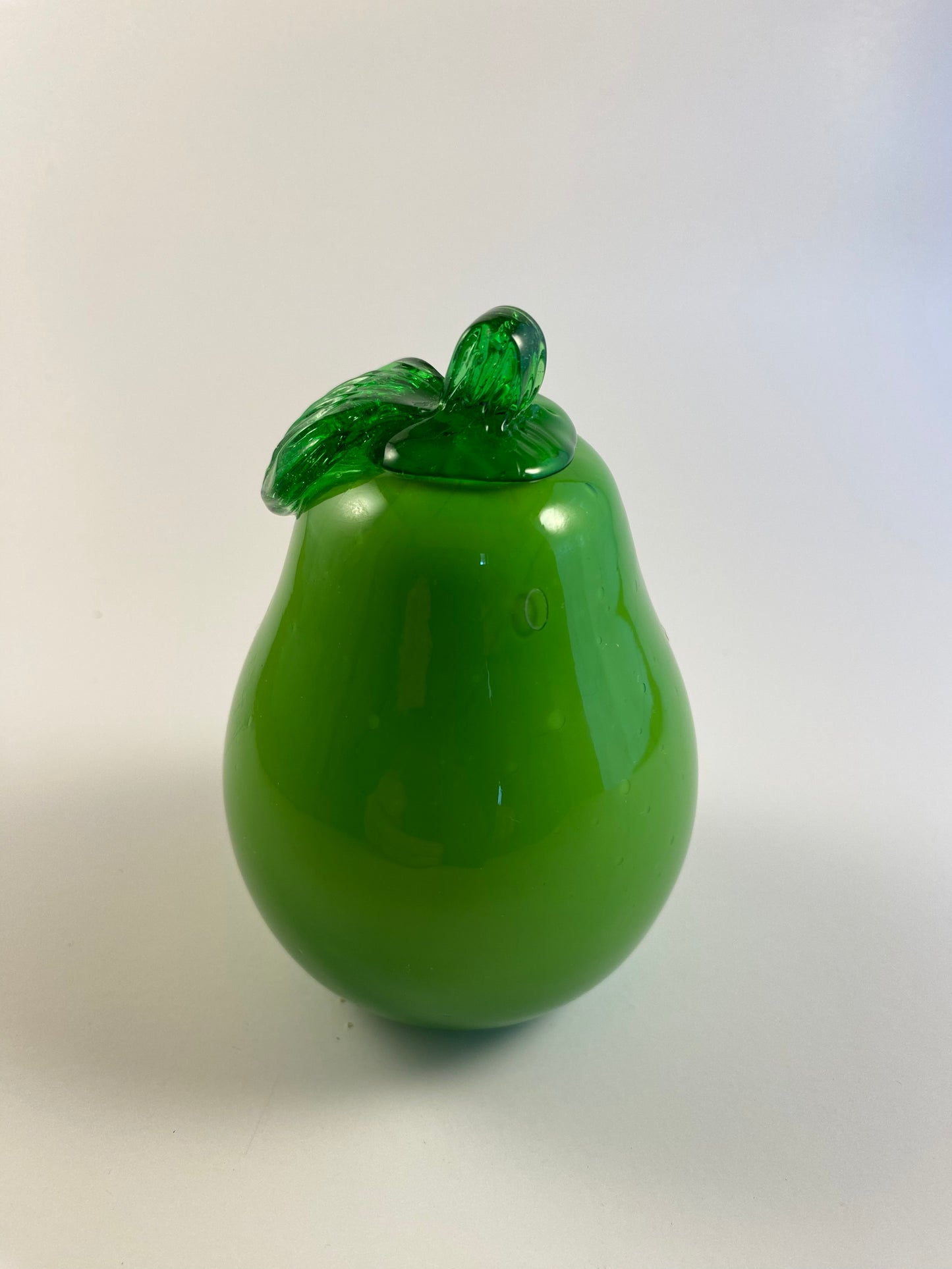 Vintage Hand Blown Glass Pear