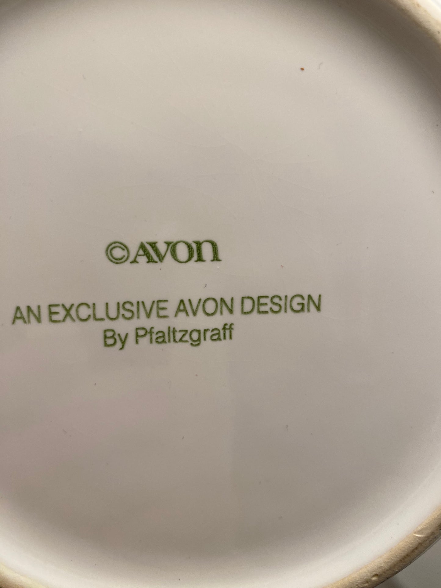 1985 Pfaltzgraff for Avon Country Canister-Large
