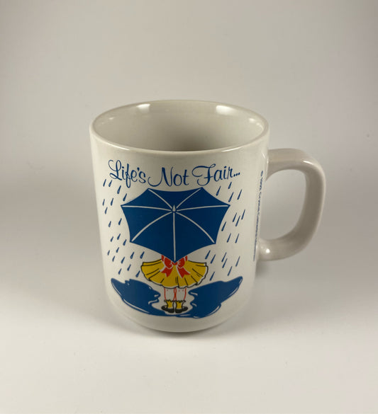 Life’s not fair but God is Good, 1992 Crystal Cathedral Ministries Promotional Coffee Mug