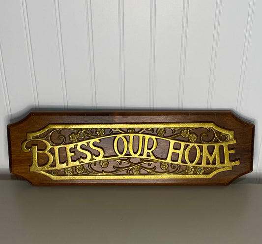 Bless Our Home Sign